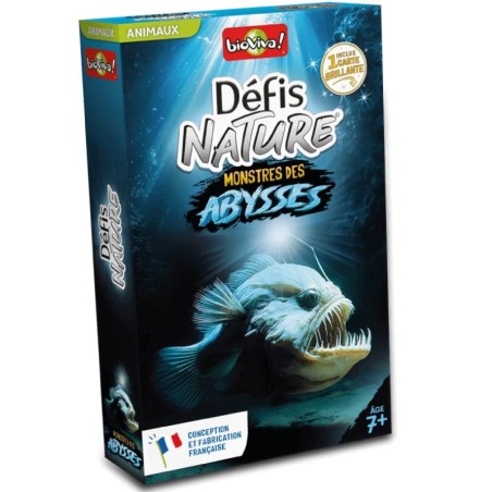 Jeu Défis Nature - Monstres des abysses - Bioviva
