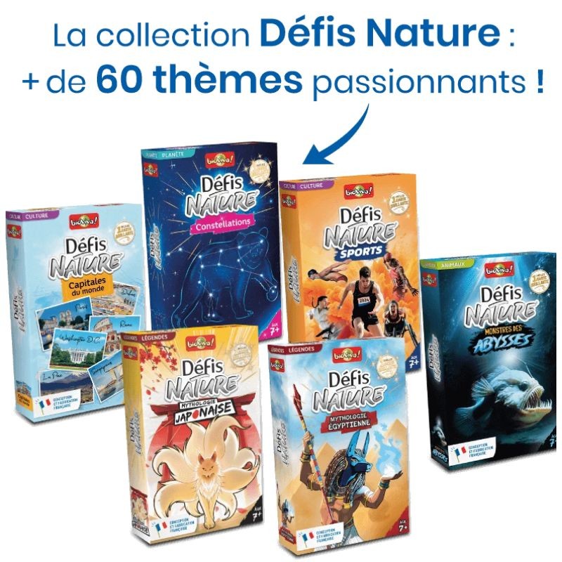 Jeu Défis Nature - Monstres des abysses - Bioviva