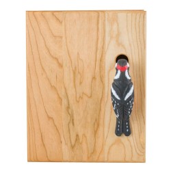 DecoBird Armoire à clés Pic épeiche