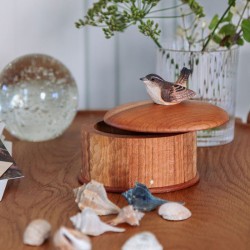 DecoBird Boîte en bois Troglodyte