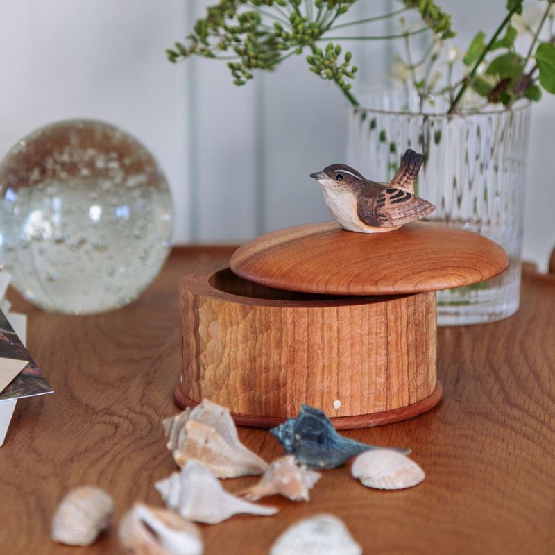 DecoBird Boîte en bois Troglodyte