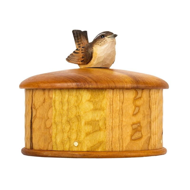 DecoBird Boîte en bois Troglodyte