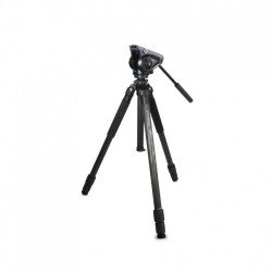 Trépied Kite Ardea CF (tripod) avec rotule Manfrotto 500 MVH