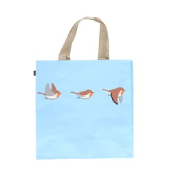 Sac de course rouge gorge