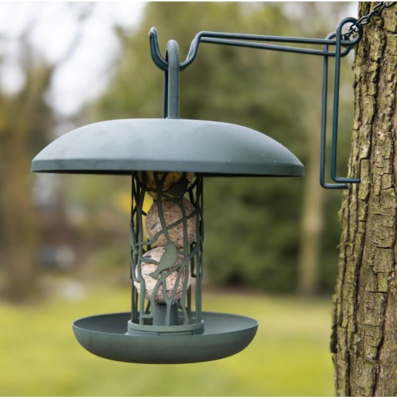 Mangeoire pour boules de graisse - Recyclé + plateau