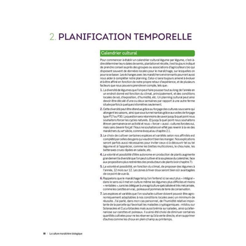 La culture maraîchère biologique - Techniques, pratiques, philosophies
