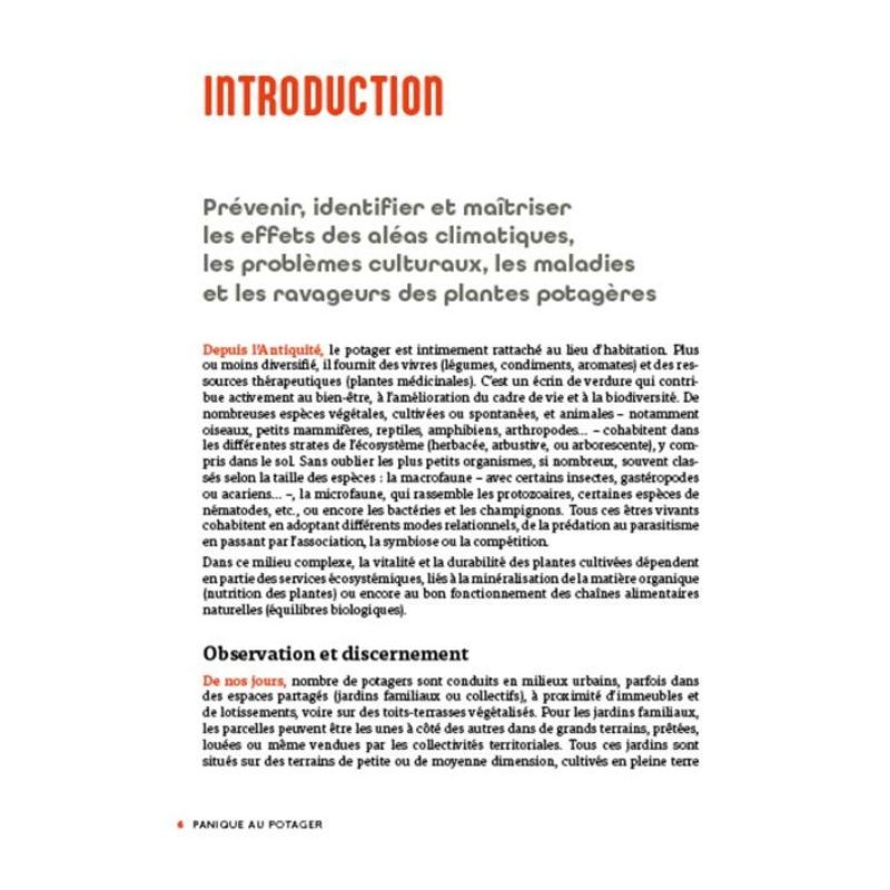 Panique au potager