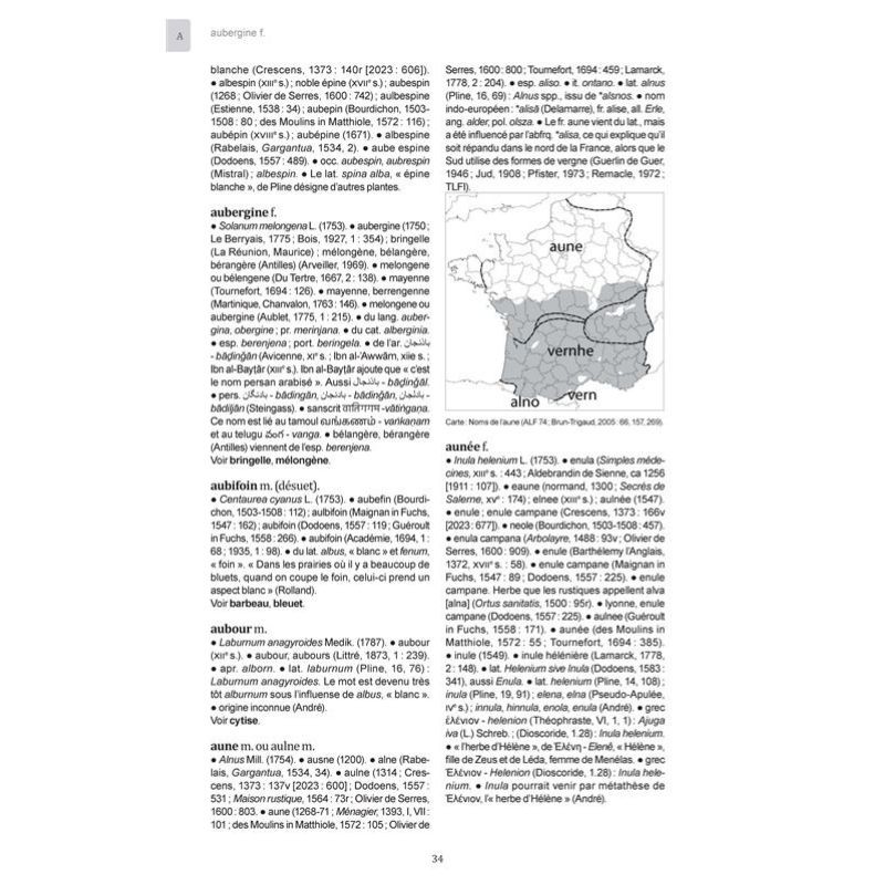 Etymologia Botanica - Dictionnaire des noms français des plantes