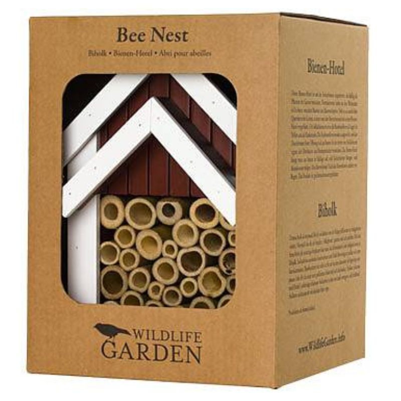 Abri à abeilles Bee Nest - Bois - Rouge ou Jaune