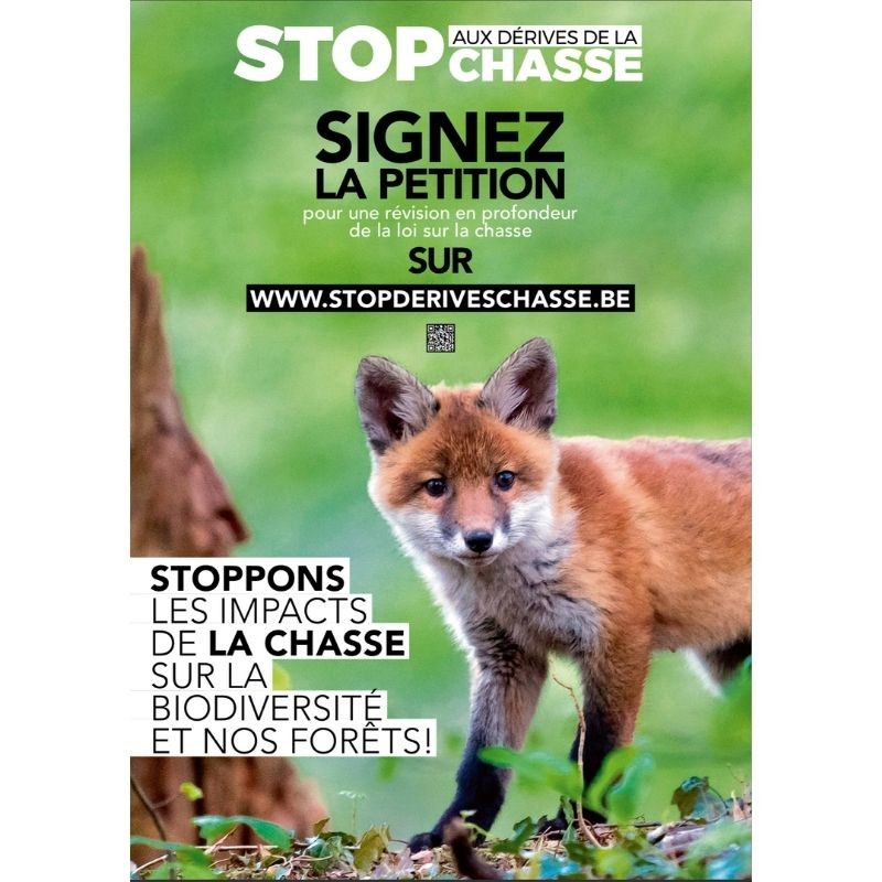 Affiche - Stop Dérives Chasse