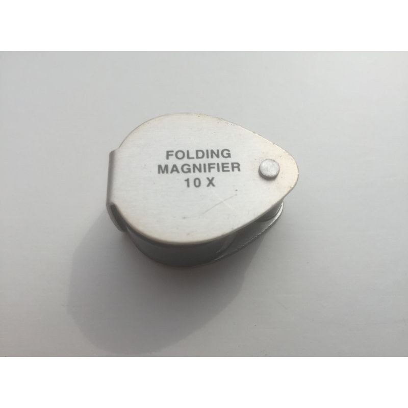 Loupe Viking Net 10x - Aluminium Folding Magnifier