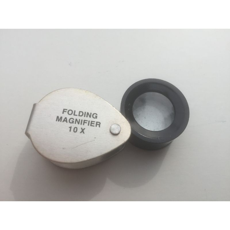 Loupe Viking Net 10x - Aluminium Folding Magnifier
