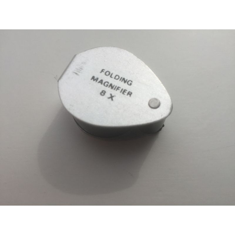 Loupe Viking Net 8x - Aluminium Folding Magnifier