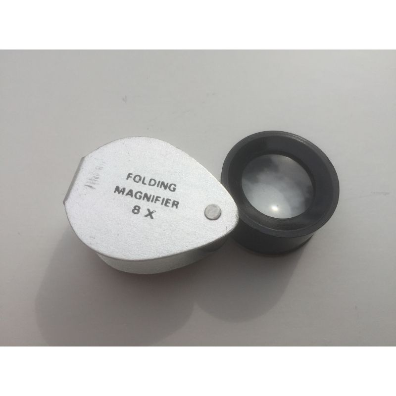 Loupe Viking Net 8x - Aluminium Folding Magnifier