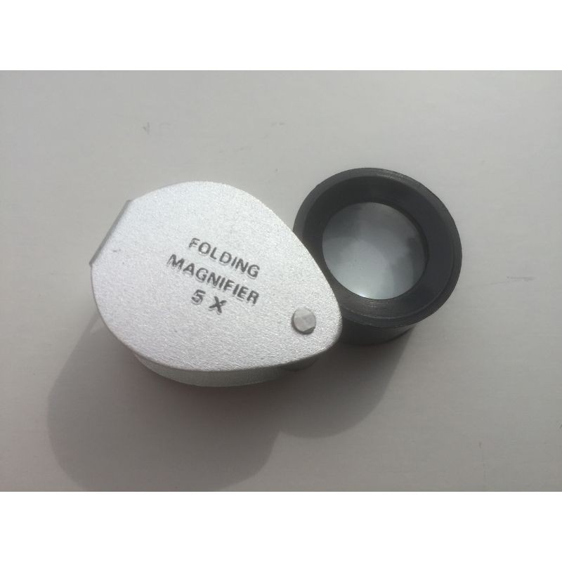 Loupe Viking Net 5x - Aluminium Folding Magnifier