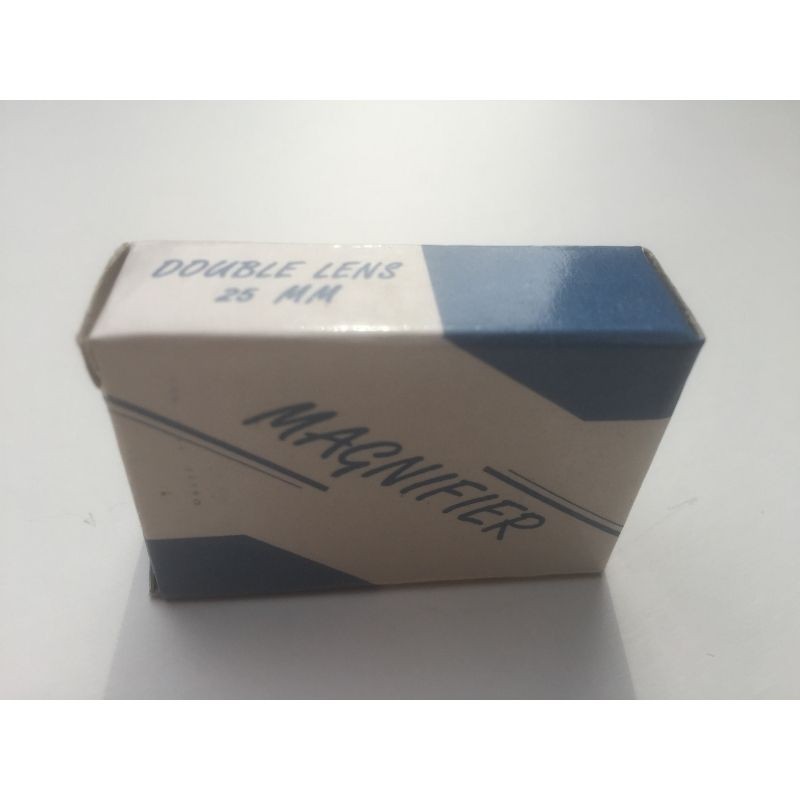 Loupe double Net 4/8x - D.25mm - Folding Magnifier