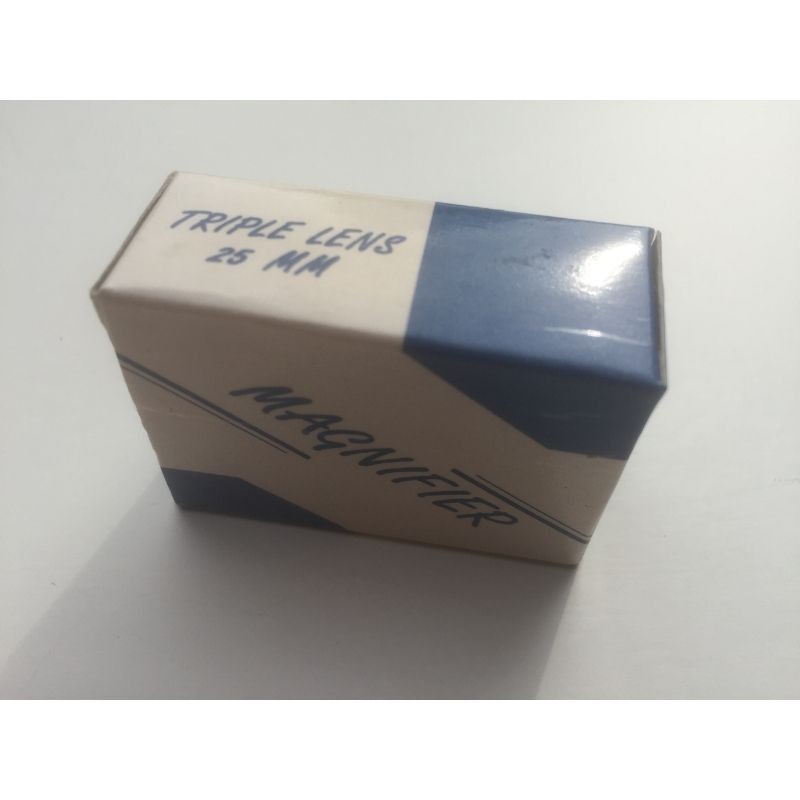 Loupe triple Net 25mm - 4/8/12x - Folding Magnifier