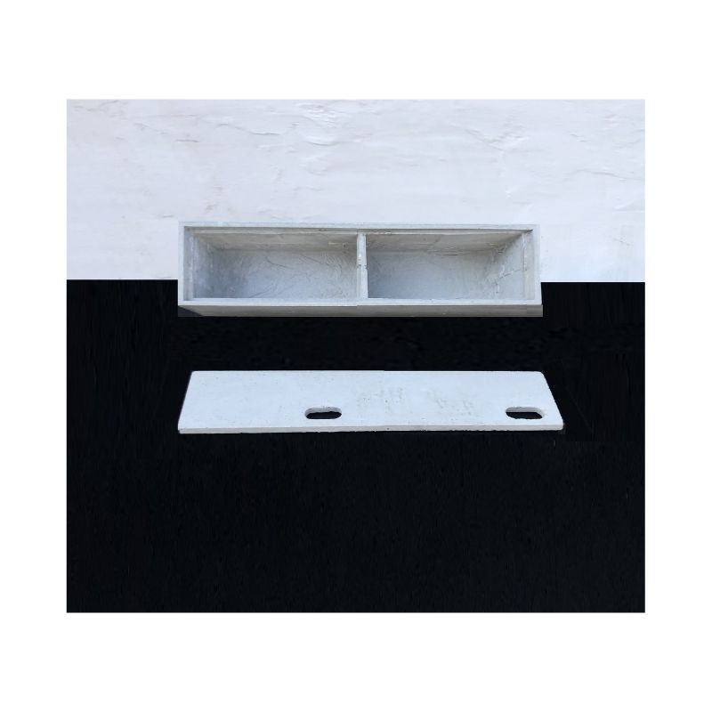 Nichoir à martinets à intégrer - Double - Béton de bois - Nat'h