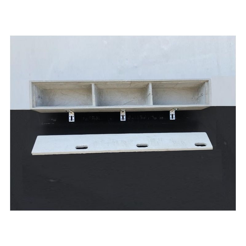 Nichoir triple pour Martinet en béton de bois - A fixation extérieure