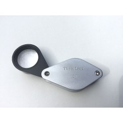 Loupe Viking Aplanatic 20mm 10x - Folding Pocket Magnifier - Chrome