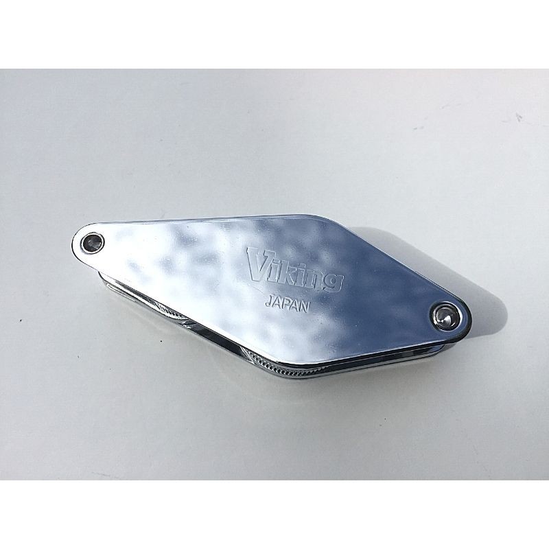 Loupe Viking double 10x/20x - Diamètres : 7/13mm - Folding Pocket Magnifier - Chrome