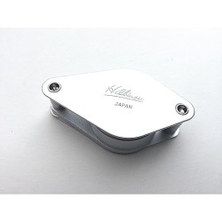 Loupe Hilkinson 6x - Diamètre : 25mm - Folding Pocket Magnifier - Chrome