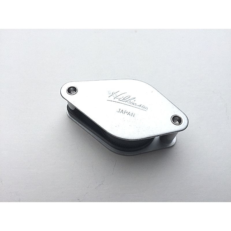 Loupe Hilkinson 10x - Diamètre : 19mm - Folding Pocket Magnifier - Chrome