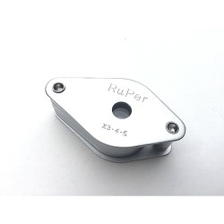 Loupe triple Hilkinson 3x/4x/5x - Diamètre : 19mm - Folding Pocket Magnifier - Chrome