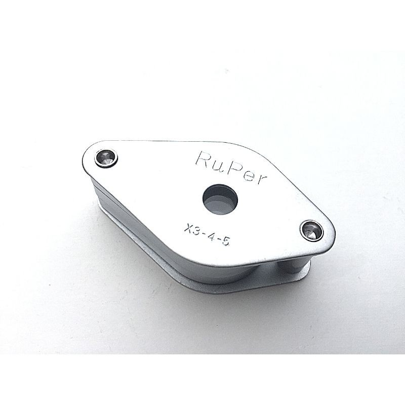 Loupe triple Hilkinson 3x/4x/5x - D.19mm - Chrome Folding Pocket Magnifier