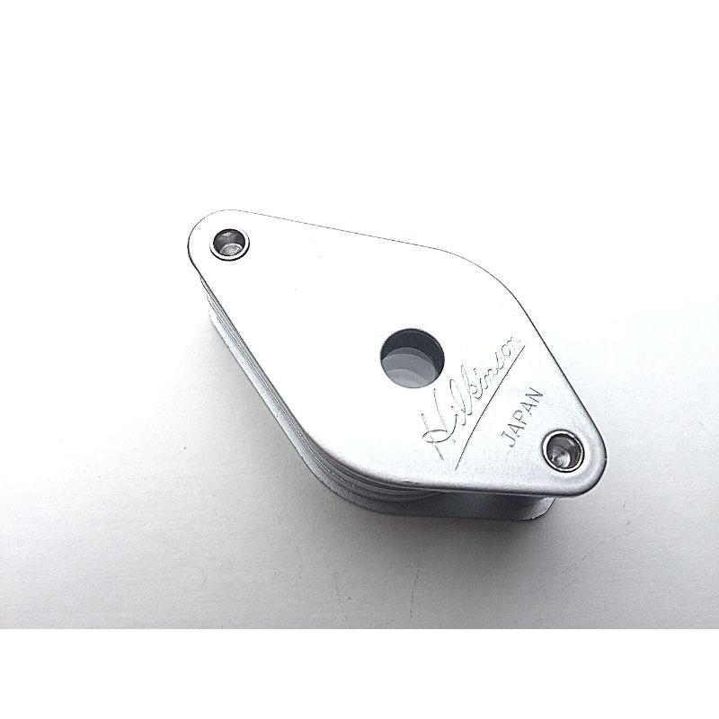 Loupe triple Hilkinson 3x/4x/5x - D.19mm - Chrome Folding Pocket Magnifier