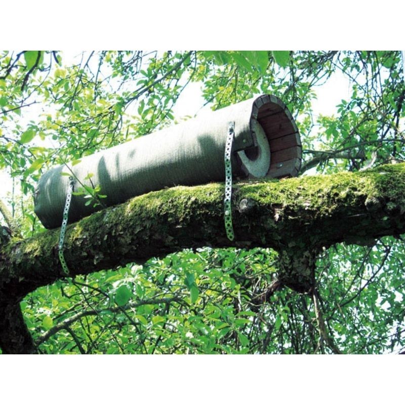 Nichoir pour Chevêche d'Athéna avec protection anti-carnassier et aération - Schwegler (N°20B - 247/1)