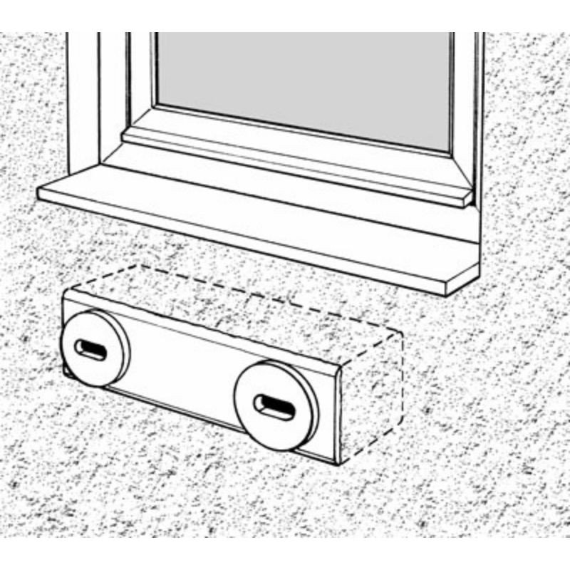 Nichoir à martinet (2 nids) n°17C - Schwegler (607/3)