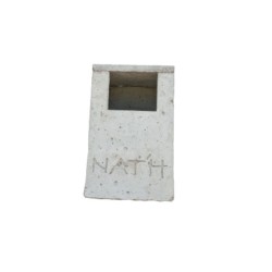 Nichoir pour Rouge-Queue à intégrersemi-ouvert - Béton de bois - Nat'h