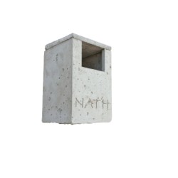 Nichoir pour Rouge-Queue à intégrersemi-ouvert - Béton de bois - Nat'h Nichoir pour Rouge-Queue à intégrersemi-ouvert - Béton de bois - Nat'h