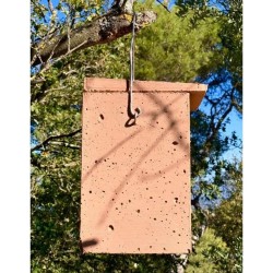 Gîte à chauves-souris à suspendre en béton de bois Gîte à chauves-souris à suspendre en béton de bois