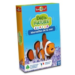 Jeu Défis Nature Junior - Merveilles de la mer - Bioviva