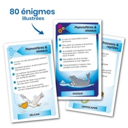 Jeu Enigmes - Monde marin - Bioviva