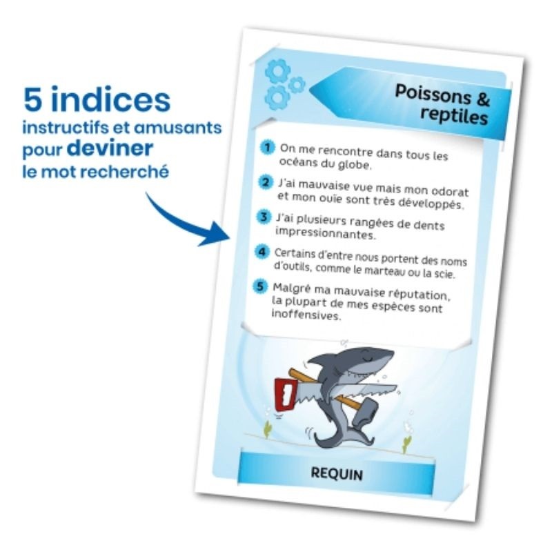 Jeu Enigmes - Monde marin - Bioviva