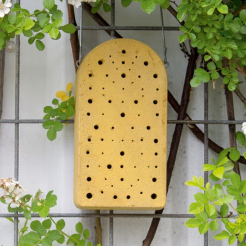 Gîte pour insectes en béton de bois avec anse - Schwegler (375/1)