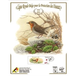Souvenir philatélique de collection André Buzin 100e Anniversaire LRBPO