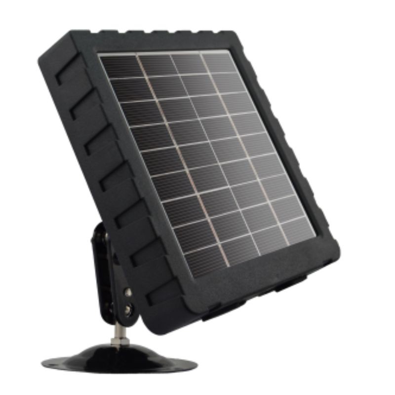 Panneau solaire 12 V avec batterie intégrée pour piège photographique Num'axes