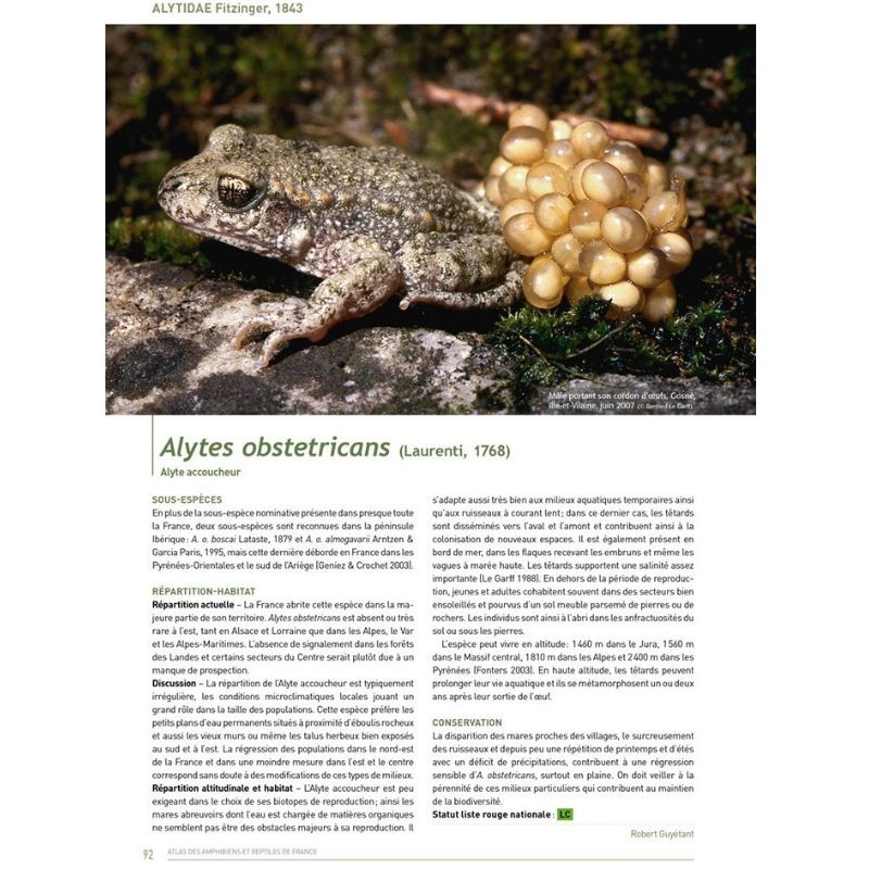Atlas des Amphibiens et Reptiles de France