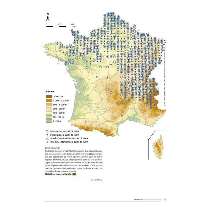 Atlas des Amphibiens et Reptiles de France