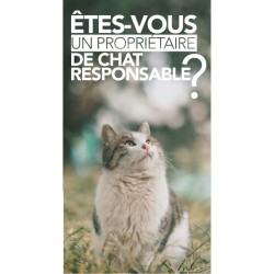 Flyer Etes-vous un propriétaire de chat responsable - Dépliant