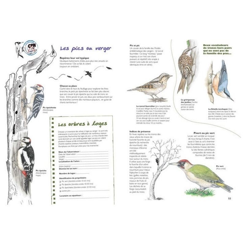 La nature au verger - Découvrir et accueillir la biodiversité au verger