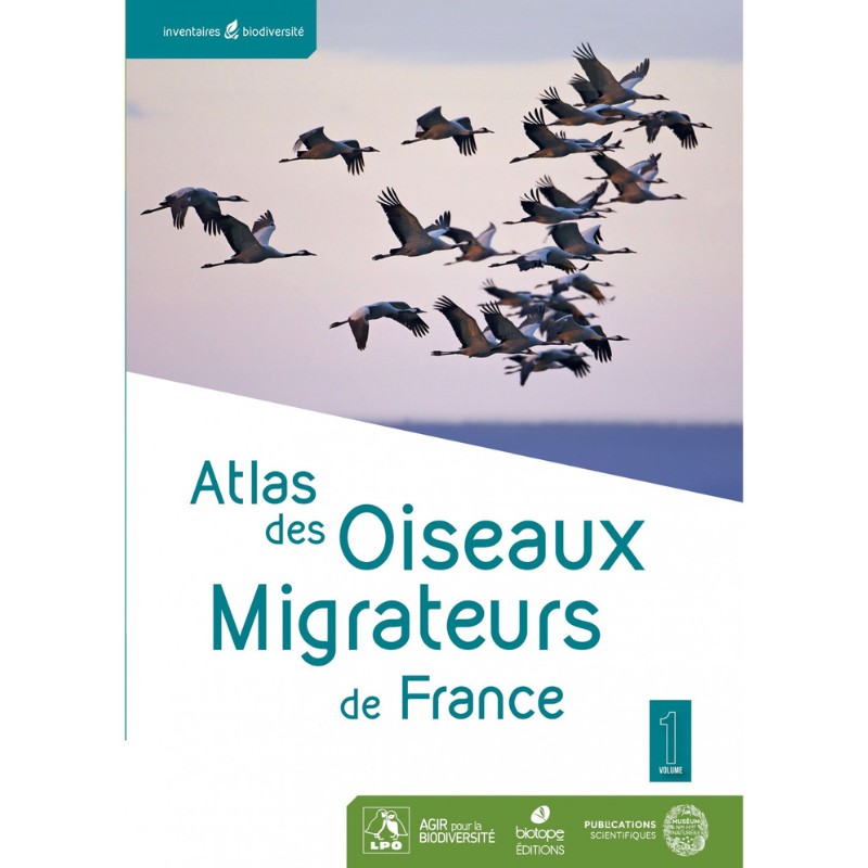 Atlas des oiseaux migrateurs de France (2 volumes)