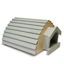 Grange pour hérissons en bois