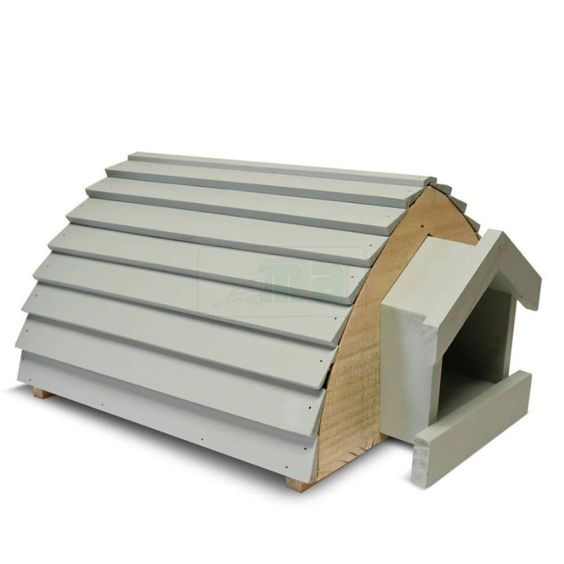 Grange pour hérissons en bois