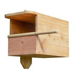 Nichoir pour Faucon crécerelle en bois naturel