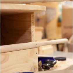 Nichoir pour Faucon crécerelle en bois naturel